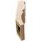 Ekena Millwork 5-inch W x 6-inch D x 10-inch H Valencia Rough Cedar Woodgrain TimberThane Knee Brace, Primed BRCUR05X06X10VALRCPR - alternate 4